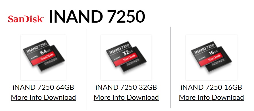 Sandisk-iNand7250