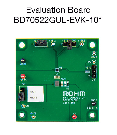 ROHM-BD70522GUL-EVK-101 ROHM-BD70522GUL-EVK-101