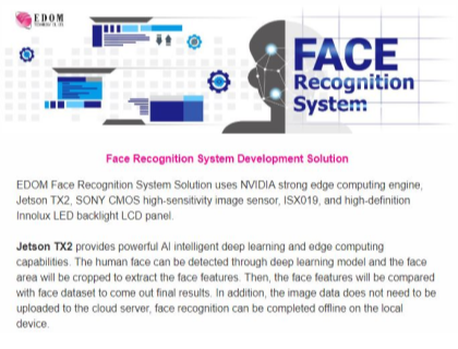 May Newsletter: Face Recognition System Development Solution | NVIDIA Jetson TX2 | SONY COMS Image Sensor