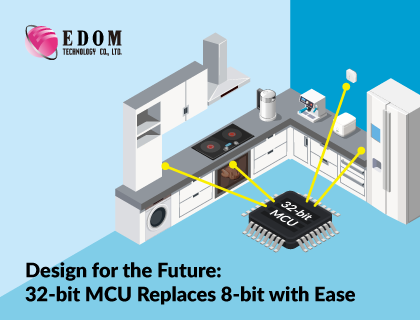 Design for the Future: 32-bit MCU Replaces 8-bit with Ease